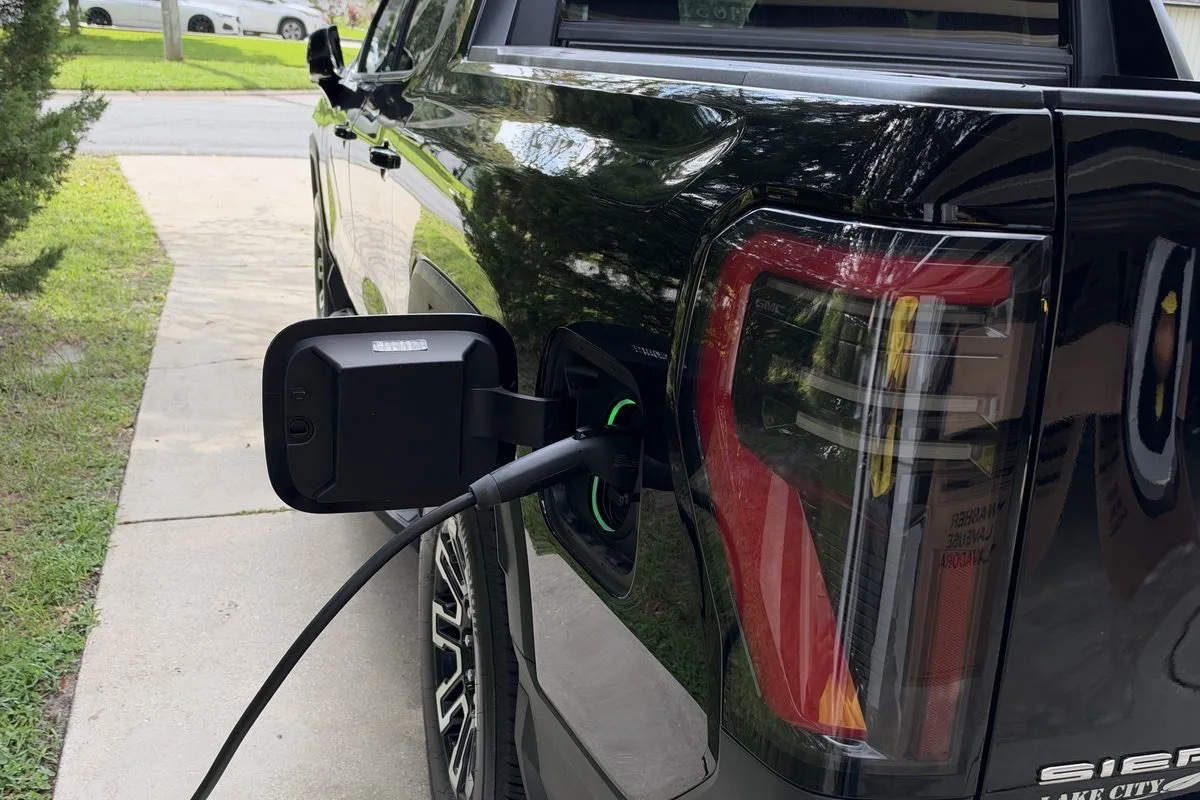 GMC Sierra EV charger installation in The Gables, Mandarin, Jacksonville FL