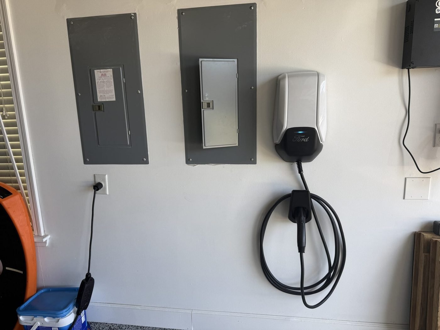Ford Connected Charge Station installed by Pure Power Electrical in Durbin Crossing, St. Johns, FL