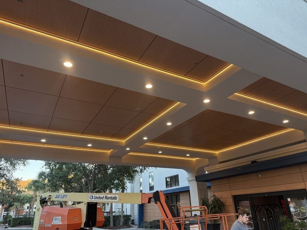 Hotel construction electrical work in Jacksonville FL