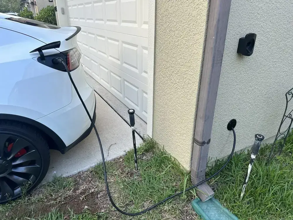 Tesla EV charger installation in Jacksonville FL