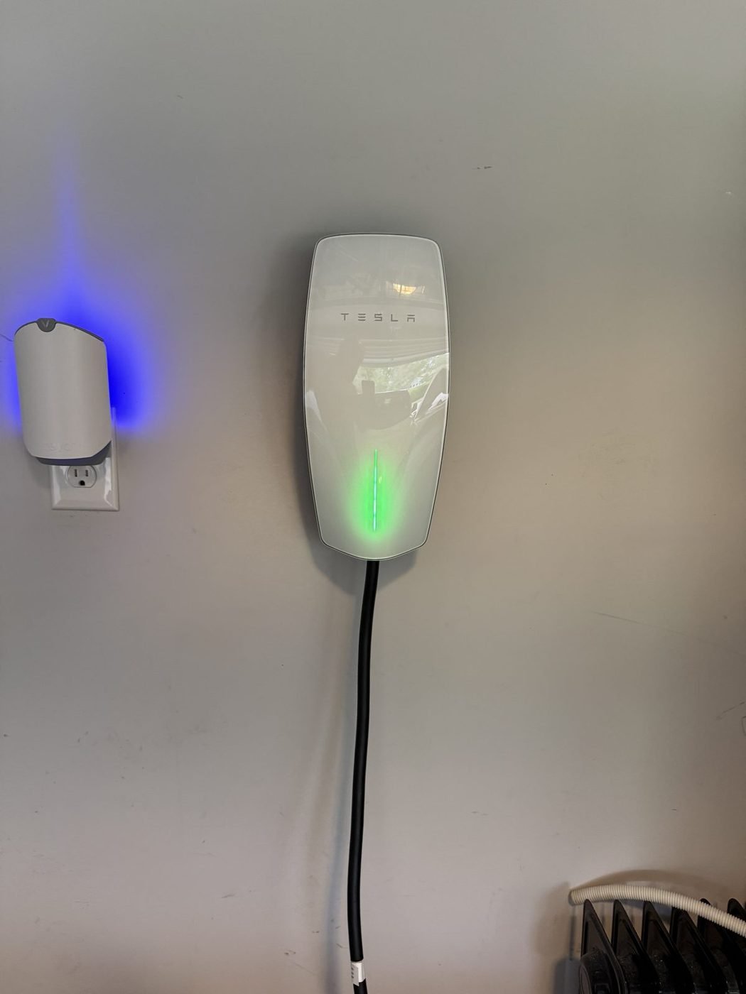 Tesla Wall Connector installed by Pure Power Electrical in Pablo Creek Reserve, Jacksonville, FL